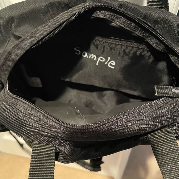 Vintage Eddie Bauer Waist Fanny Pack Large Hiking Pack Waist Snap Adjustible - Picture 11 of 15